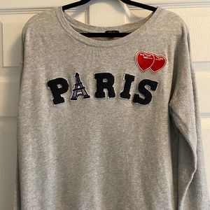 Rails Kelli Heather Grey Paris Sweatshirt